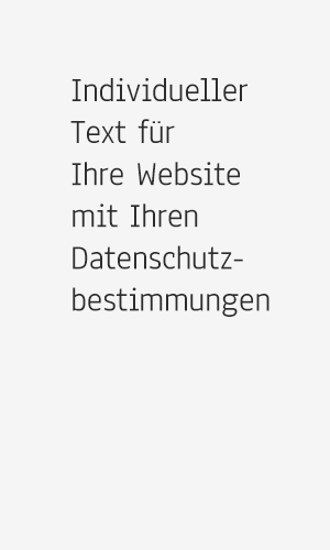 Datenschutz Text